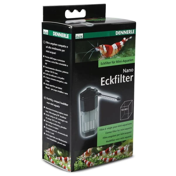 Dennerle Nano Eckfilter fĂŒr Mini-Aquarien 10-40 l