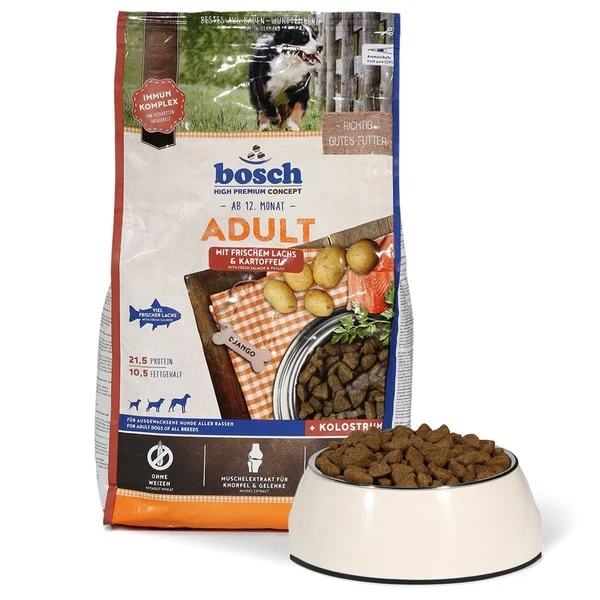 Bosch Hundefutter Adult Lachs & Kartoffel