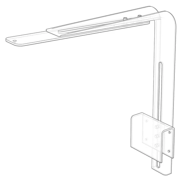 Aqua Medic Halterung fĂĽr aquarius plus