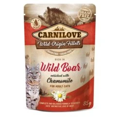 Carnilove Cat Pouch Ragout - Wild Boar Enriched With Chamomile