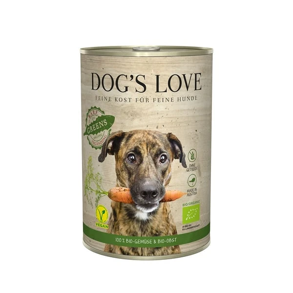Dog's Love Bio Gartenernte Vegan mit GemĂĽse und Obst