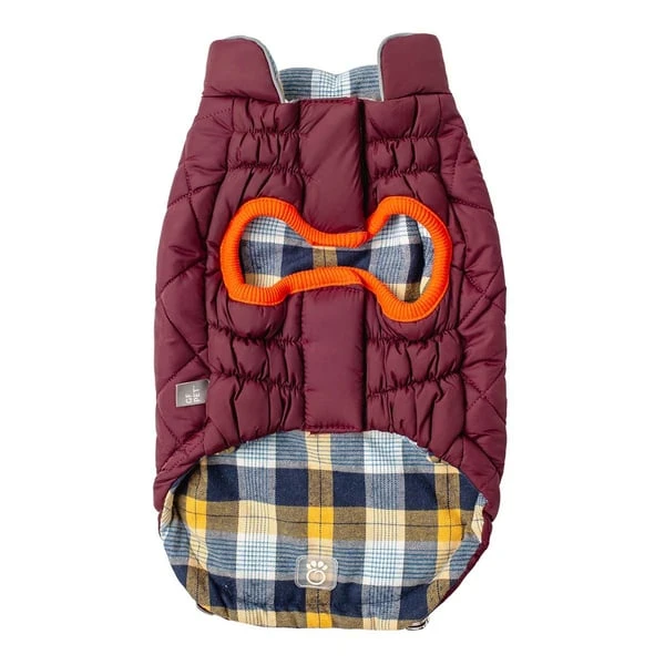 GF Pet Reversible Trail Jacke burgund