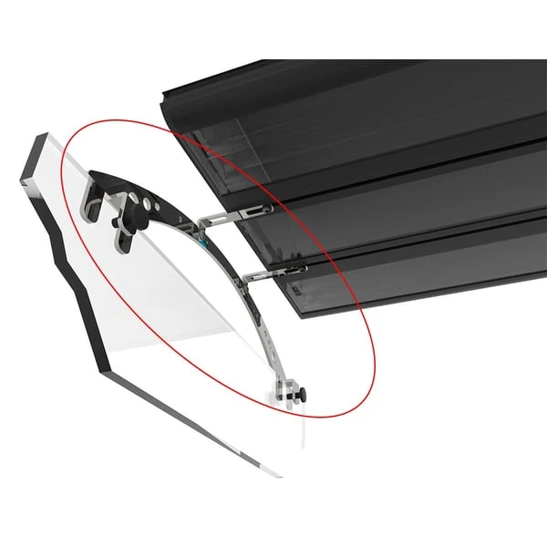 Giesemann Universalhalter Paar fĂĽr Giesemann-Aquarienleuchten