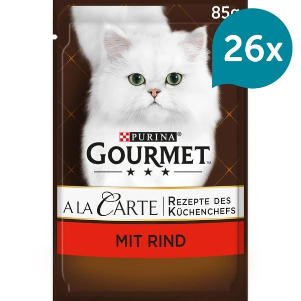 GOURMET A la Carte Rind & Gemüse