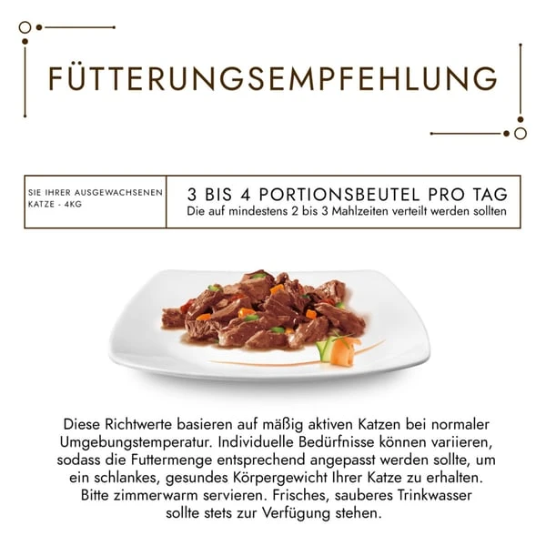 GOURMET A la Carte Rind & Gemüse