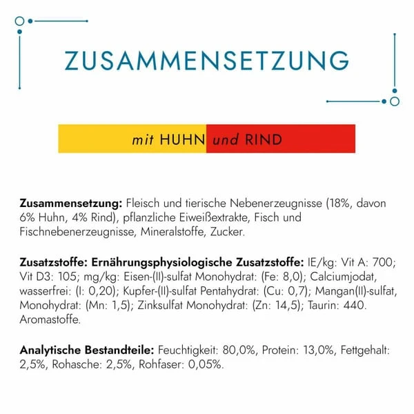 GOURMET Perle Duetto mit Huhn und Rind