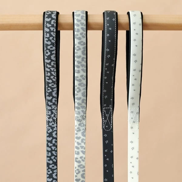 Hunter Führleine Convenience Reflect grau Leopard