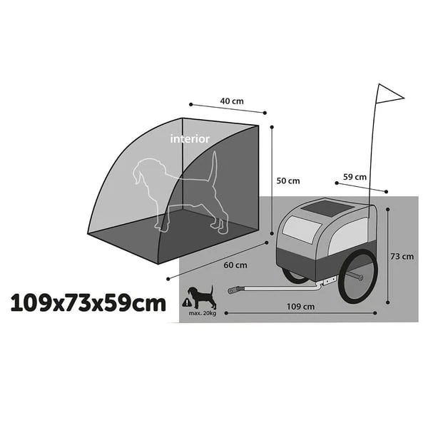 Karlie Doggy Liner Amsterdam Teflon