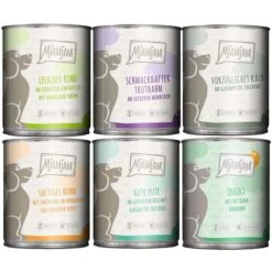 MjAMjAM Mixpaket II Mit Huhn&Ente, Rind, Pute, Kalb, Truthahn, Insekt 6x800g