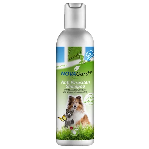 NovaGard Green Anti-Parasiten Shampoo fĂŒr Hunde und Katzen 200 ml