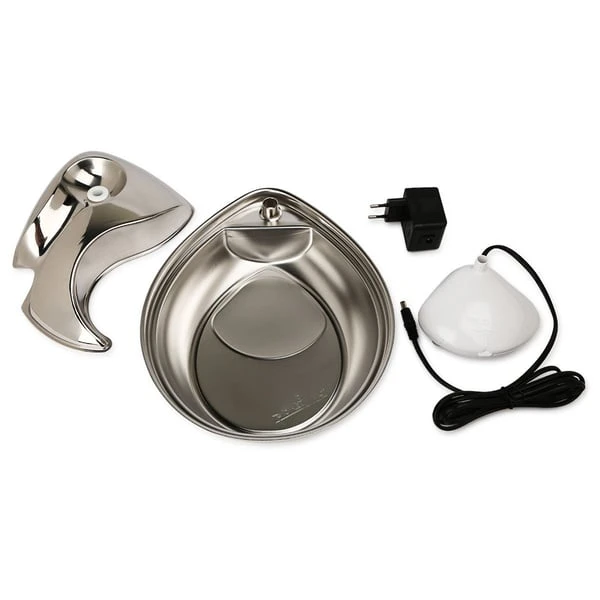 Pioneer Pet Edelstahl Trinkbrunnen Rain Drop Style 2,8 l