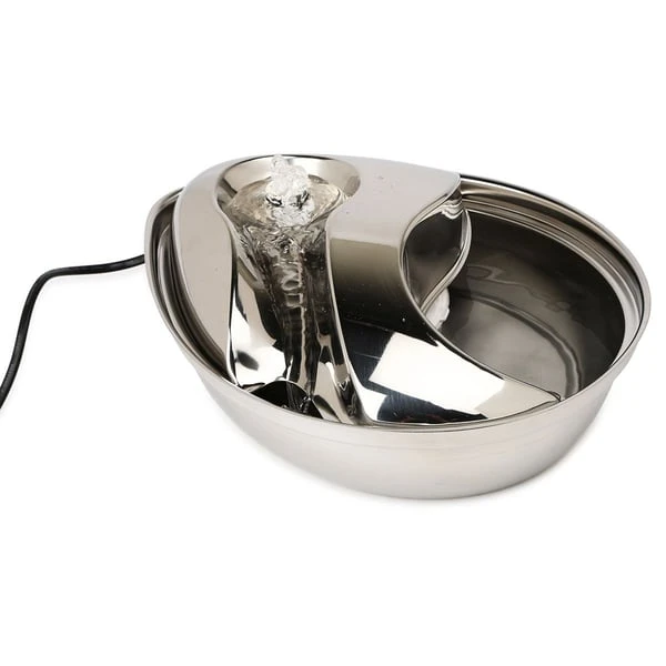 Pioneer Pet Edelstahl Trinkbrunnen Rain Drop Style 2,8 l