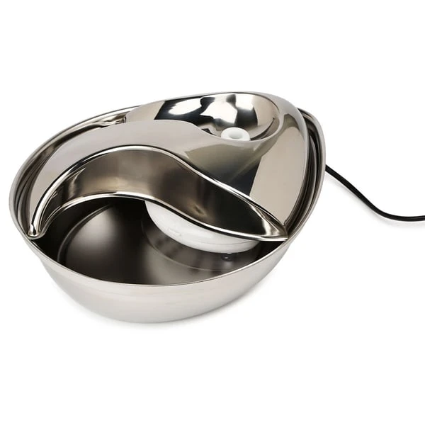 Pioneer Pet Edelstahl Trinkbrunnen Rain Drop Style 2,8 l