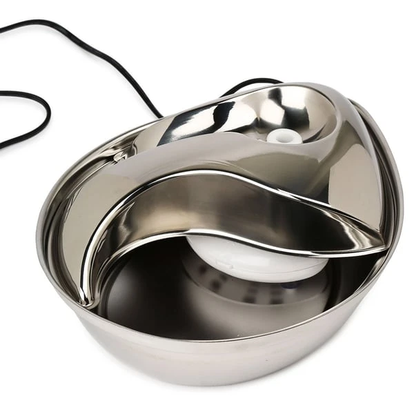 Pioneer Pet Edelstahl Trinkbrunnen Rain Drop Style 2,8 l