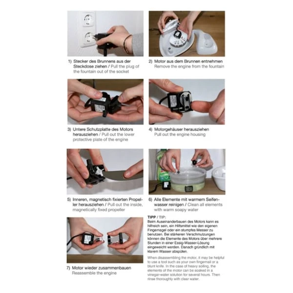 Pioneer Pet Edelstahl Trinkbrunnen Rain Drop Style 2,8 l