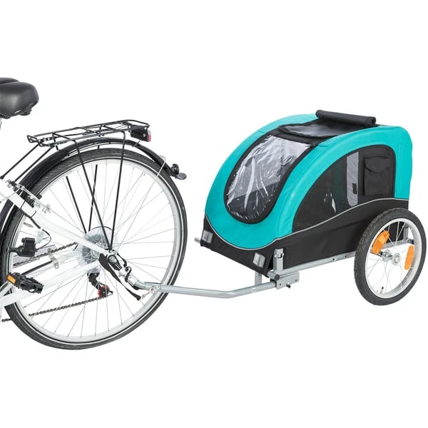 Trixie Fahrradanhänger türkis