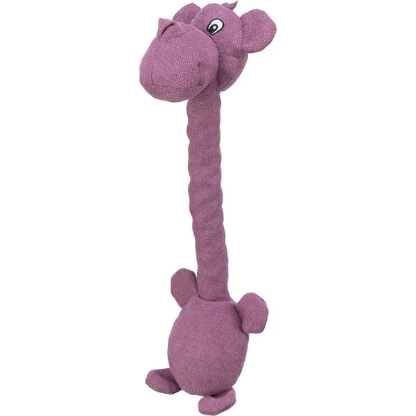 Trixie Plüsch Nilpferd mit Tau 54 cm