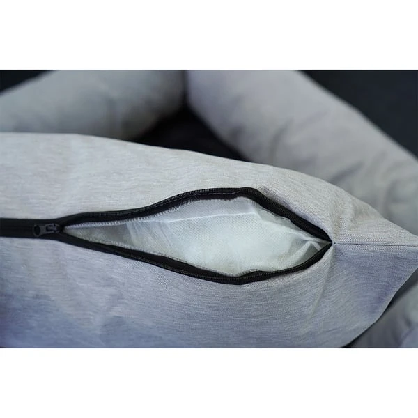 ZooRoyal In- & Outdoor Haustierbett Sam 90x70cm grau