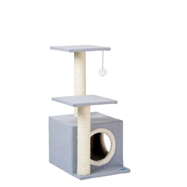 ZooRoyal Kratzbaum Ebba grau 75 cm