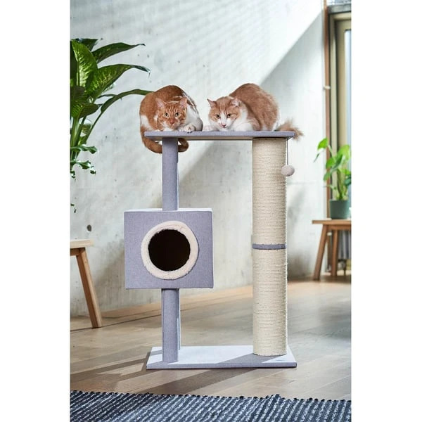 ZooRoyal Kratzbaum Linnea grau 93,5 cm