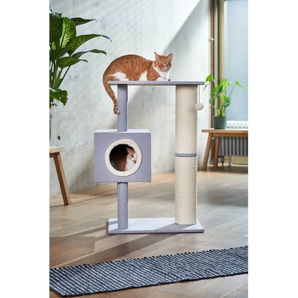 ZooRoyal Kratzbaum Linnea grau 93,5 cm