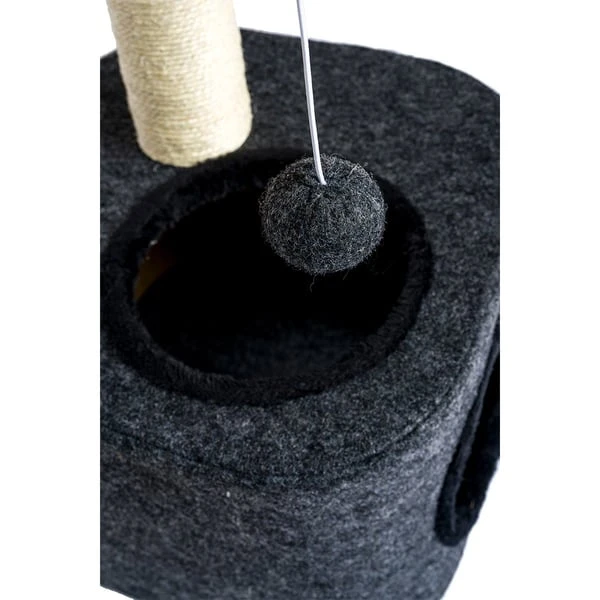 ZooRoyal Kratzbaum Lisa 58cm Filz anthrazit