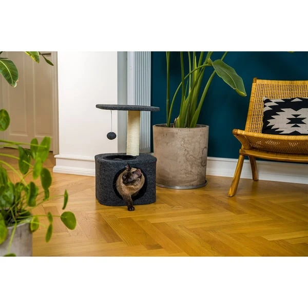 ZooRoyal Kratzbaum Lisa 58cm Filz anthrazit