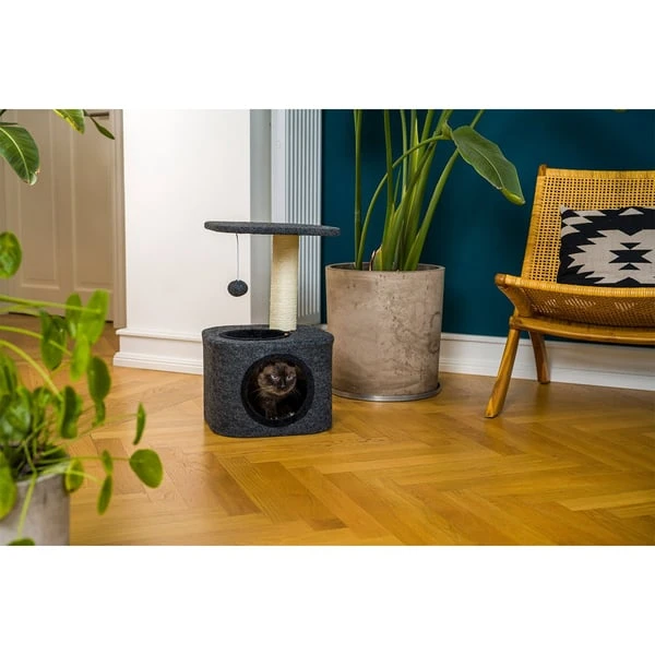 ZooRoyal Kratzbaum Lisa 58cm Filz anthrazit