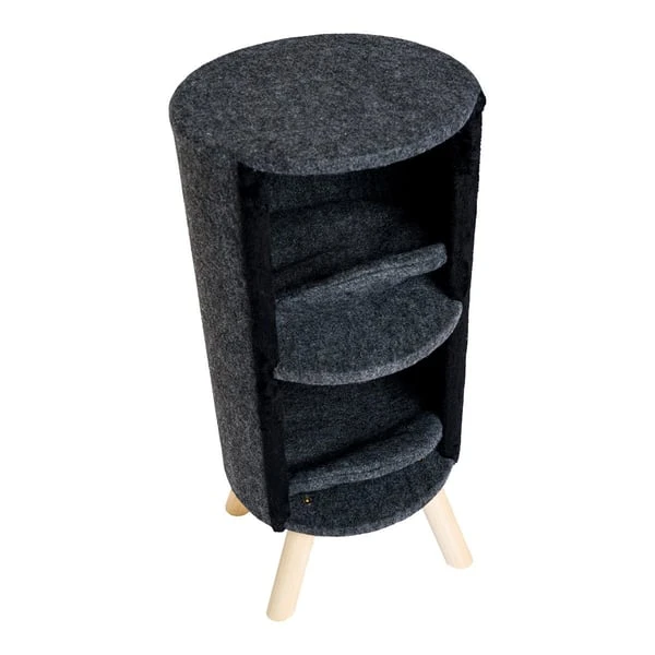 ZooRoyal Kratztonne Ava 85cm Filz anthrazit